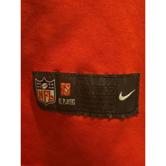 Nike NFL Texans Jersey Boys L Watt 99 Red On Field Game Sewn Patch Short Sleeve - Picture 4 of 4